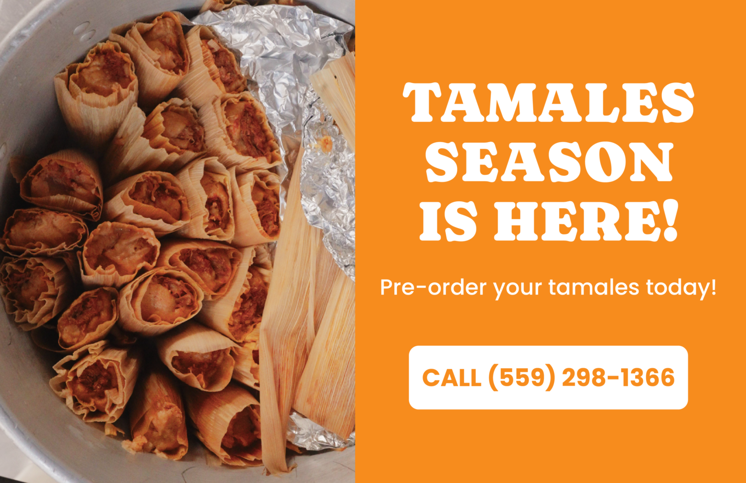 Tamales Season - Popup